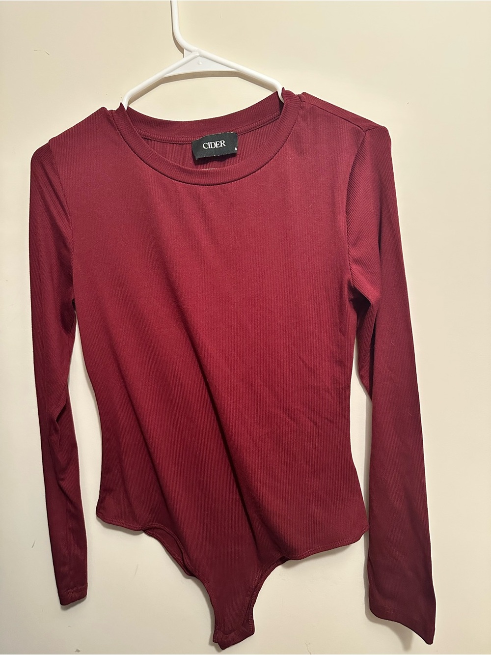 Cider burgundy bodysuit